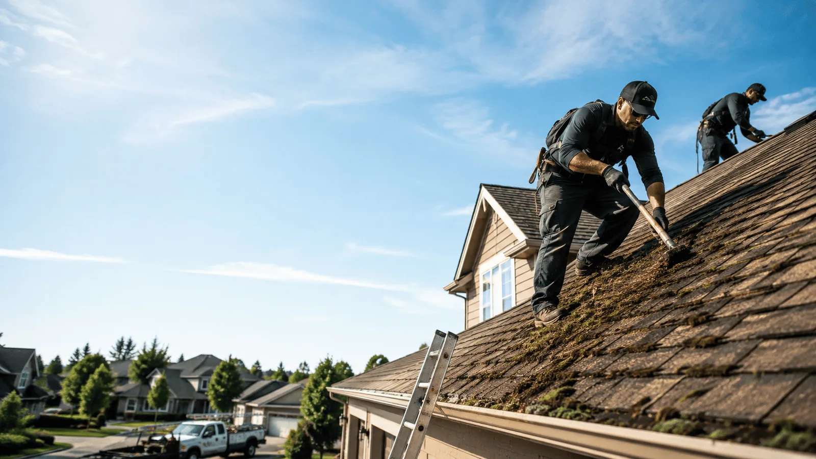 Roof Moss Removal in Mahanoy City, PA near me